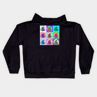 Zombie Pop Art Kids Hoodie